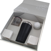 Emballage de bijoux en carton rigide pliable magnétique, recyclable, avec laminage mat personnalisé et gaufrage, pour expédition et cadeau