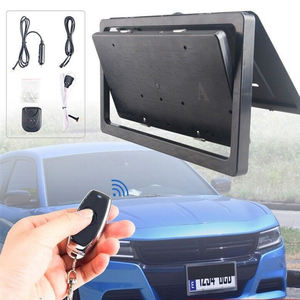 แผ่นปิดทะเบียน<span class=keywords><strong>รถยนต์</strong></span>แบบพลิกได้ด้วยรีโมทคอนโทรล มาตรฐานสหรัฐอเมริกา สำหรับปกป้องความเป็นส่วนตัวและใช้โชว์ - Product Image 5