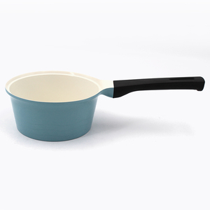 No-stick el tratamiento superficial <span class=keywords><strong>de</strong></span> <span class=keywords><strong>la</strong></span> <span class=keywords><strong>pintura</strong></span> sin cubierta <span class=keywords><strong>de</strong></span> aluminio 18 cm salsa olla - Product Image 1