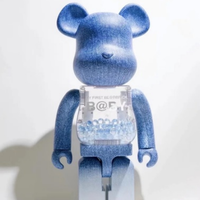 400% 700% 1000% Bearbrick jouets ours blanc et ours noir Bearbrick jouets figurines d'action
