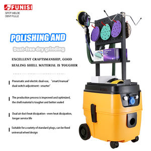 <span class=keywords><strong>Macchina</strong></span> per levigatura pneumatica elettrica FUNISI <span class=keywords><strong>macchina</strong></span> per levigatura sottovuoto aspirapolvere - Product Image 3