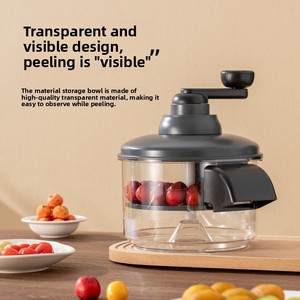 Machine à peler les raisins <span class=keywords><strong>automatique</strong></span> de haute qualité, coupe-fruits et légumes portable pour la cuisine, modèle 009, outil magique - Product Image 4
