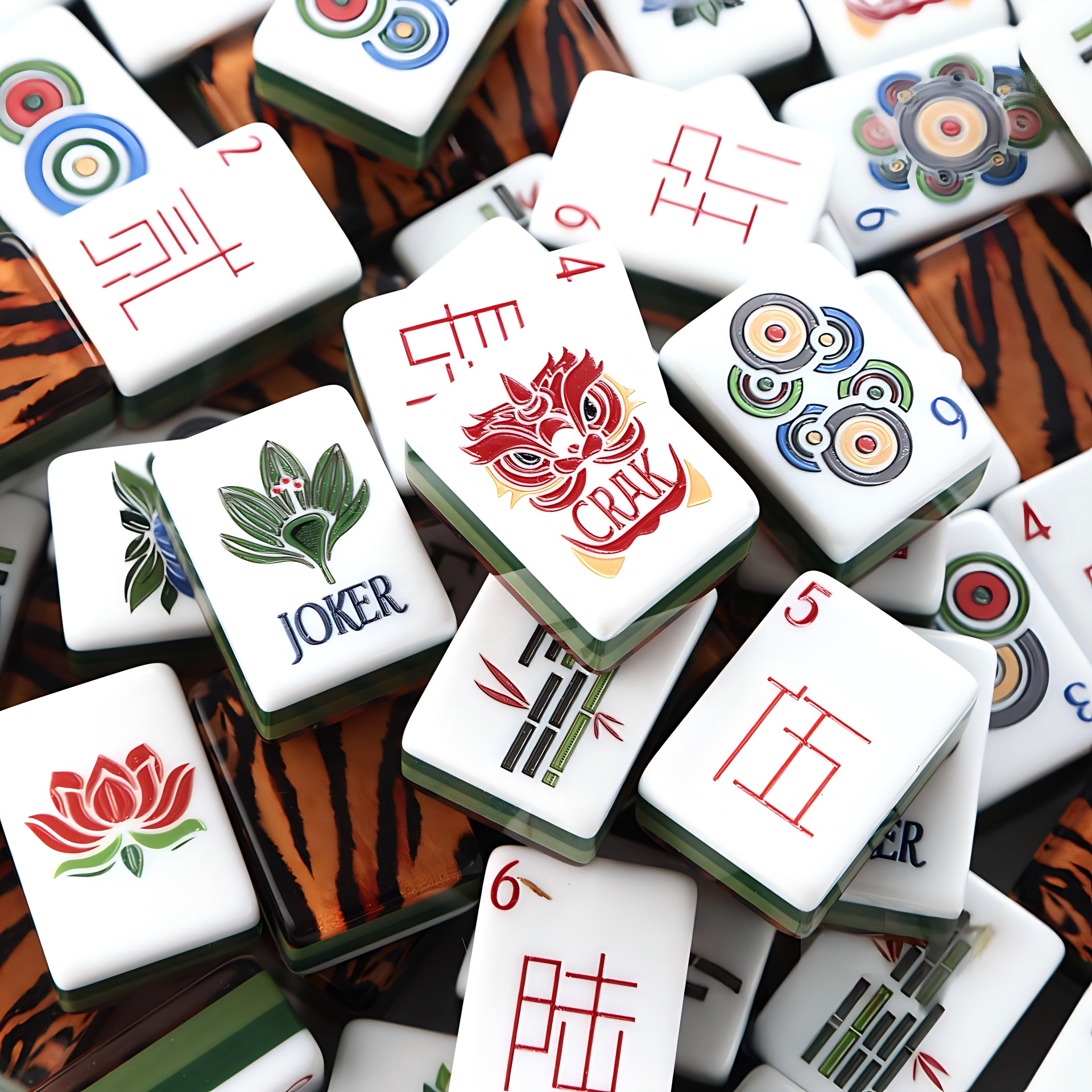 Tiger stripe pattern
