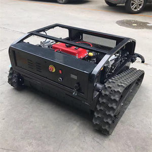 เครื่องตัดหญ้าอุตสาหกรรมขนาดเล็ก 1600W รุ่นขายดีที่สุด ควบคุมด้วยรีโมท ใช้พลังงาน 24V สำหรับฟาร์ม ตัดหญ้าและใบไม้ พร้อมเครื่องยนต์ 196cc รุ่น Ymn21 - Product Image 3