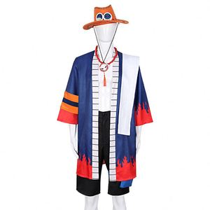 Camisas Haori con Estampado Japonés de Zoro, Shanks, Sanji, Trafalgar Law, Disfraz de Anime Kimono para Cosplay, Comic Con - Product Image 3