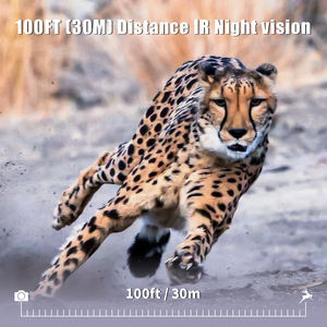 Véritable caméra <span class=keywords><strong>de</strong></span> piste à 2 lentilles vision jour/<span class=keywords><strong>nuit</strong></span> avec caméras <span class=keywords><strong>de</strong></span> jeu <span class=keywords><strong>de</strong></span> <span class=keywords><strong>chasse</strong></span> à led invisibles 940nm - Product Image 4