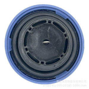 Couverture de réservoir d'urée en plastique Delong F3000 bleue pour accessoires de camion - Product Image 3