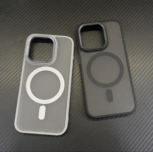 Funda semitransparente mate para iPhone 16 Pro, compatible con Apple 15, con lente metálica, 14, cobertura total, a prueba de golpes, de PC rígido. - Product Image 2