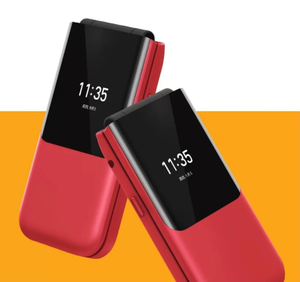 Teléfono con Teclado para <span class=keywords><strong>NOKIA</strong></span> <span class=keywords><strong>2720</strong></span>, Teléfono Móvil Usado, Teléfono Celular Flip Desbloqueado, 2G, Doble SIM, Precio Económico al por Mayor, Buena Calidad - Product Image 3