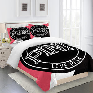 Thuis Textiel Dekbed Beddengoed Sets Custom Gedrukt <span class=keywords><strong>3d</strong></span> Cartoon Liefde Roze Sexy Vrouw Luxe Beddengoed Voor De Slaapkamer - Product Image 4