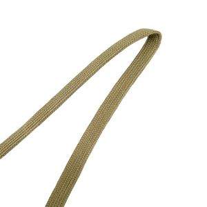 Cordón Trenzado de Algodón Ecológico, Cordón de Algodón Resistente para Ropa, Cordón Plano de Algodón de 9 mm de Colores - Product Image 3