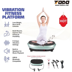 Home Use Vertical Vibration Plate Fitness Platform <b>Exercise</b> Machine for Lymphatic Drainage Workout Shaking Shaker Workout - Product Image 3