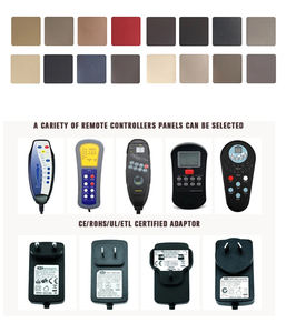 वैनबो लक्जरी लिविंग रूम फर्नीचर 1 + 2 + 3 सेट इलेक्ट्रिक लीवर सिंथेटिक चमड़े के रीक्लेनिंग सोफे समकालीन डिजाइन - Product Image 6