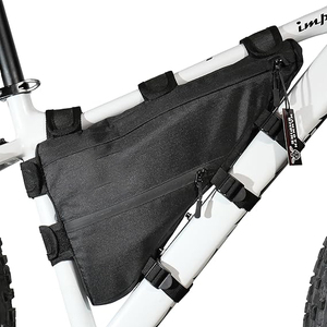 Bolsa de bicicleta ligera y transpirable con muestra gratis para almacenamiento de tubo superior que ofrece diseño de Material Oxford ajustable - Product Image 4