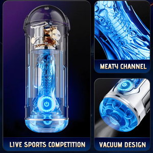 Masturbador Masculino con Ventosa, Simulador de Vagina, Entrenador de Pene, Artículos para Adultos, Máquina Sexual, Juguetes Sexuales para Hombre - Product Image 2