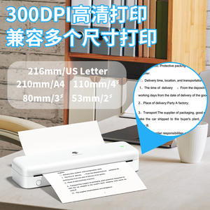 Phomemo M834 Portable <b>Thermal</b> <b>Printer</b> A4 300DPI Office Home Use - Product Image 2