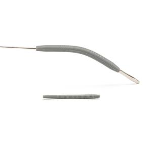 Embouts de branches de lunettes en silicone à trou traversant, antidérapants, souples, en polyuréthane uni, pour remplacement de lunettes de vue et de soleil - Product Image 3