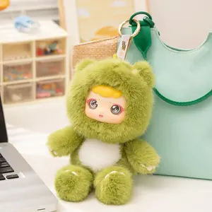 Nieuwe Kawaii Dieren Vinyl Gezicht Pluche Pop Cartoon 8 Inch Zachte Gevulde Pinguïn Dinosaurus Pluche Vinyl Speelgoed - Product Image 5