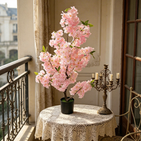 Fleurs décoratives, couronnes et plantes, fleurs de cerisier artificielles réalistes, arrangement floral pour mariage, décoration intérieure, cadeaux