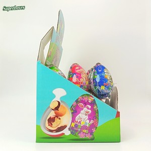 Conejo Inteligente <span class=keywords><strong>de</strong></span> <span class=keywords><strong>Pascua</strong></span> con Chocolate Dulce y Caja <span class=keywords><strong>de</strong></span> Regalo Multicolor para Huevos y Dulces - Product Image 2