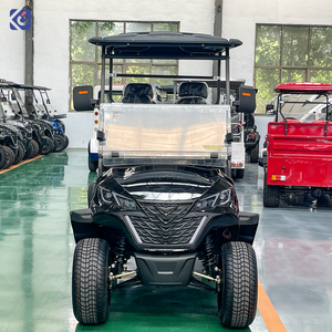Voiturette de golf électrique 4 places CAMP de haute qualité, batterie lithium 72V, quatre roues, homologuée pour la route, idéale pour les communautés résidentielles - Product Image 3