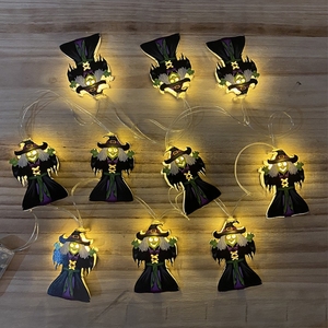 Halloween Pumpkin Skull <strong>Bat</strong> Ghost String Lights Manual DIY Usb String Lights Halloween Battery Halloween Led Lights <strong>Lamp</strong> - Product Image 3