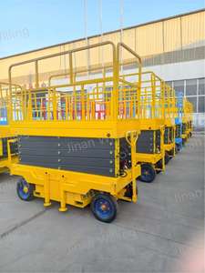 Мобильный ножничный подъемник 8 м (26 футов 3 дюйма): Сверхмощная подъемная платформа для обслуживания внутри и вне помещений - Product Image 3