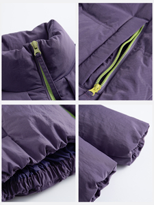 Chaqueta Acolchada Informal para Hombre, con Cuello Alto, Cálida, Holgada, para Uso Diario en Invierno, Tallas S-XXL - Product Image 3