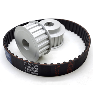 Ремень ГРМ (ремень приводной) RPP 5M500 T5 T10, промышленный, резиновый, с возможностью индивидуальной настройки, высокая термостойкость, лучшая цена - Product Image 1