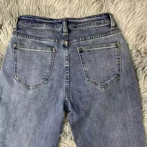 <span class=keywords><strong>Jeans</strong></span> <span class=keywords><strong>Mom</strong></span> a Vita Media con Gamba Svasata, Taglie Forti, Alta Qualità, Stile Streetwear Y2k, Vestibilità Regolare, Casual - Product Image 4