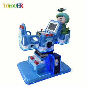 Nuevas Atracciones Infantiles, Coche Eléctrico de Fibra de Vidrio que Funciona con Monedas, <span class=keywords><strong>Tren</strong></span> Pequeño, Máquina de Juegos para Niños - Product Image 1