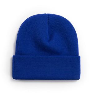 Custom Winter Stylish Solid-Color Acrylic Knit Knitted Beanie <b>Hat</b> <b>for</b> Sale in China - Product Image 6