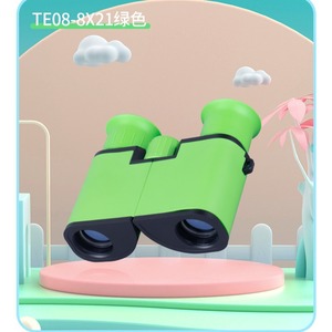 Mini Explorer 8x21 Binoculars For Children Outdoor Portable Green Color - Product Image 1
