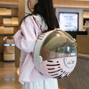 Factory direct supply of cat <b>carriers</b>, <b>pet</b> bags, space capsule style, all-season, portable shoulder bag/handbag, cat bed. - Product Image 1