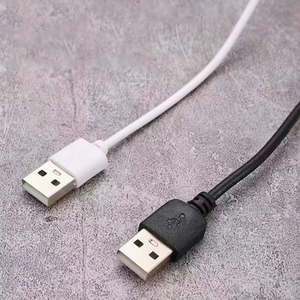 Benutzer definierte USB ein Stecker 18AWG Kabel mit reinem Kupfer 2 Adern 4 Adern Draht schwarz weiß verzinnt Schwanz für Kamera Handy Verwendung - Product Image 3