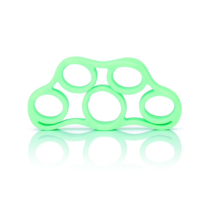 Лидер продаж 2021, гибкий тренировочный силиконовый тренажер для рук, прочный силиконовый Растяжитель пальцев