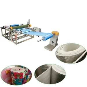Longkou Shigong PE foam sheet film laminating/bonding operation/machine
