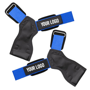 Best Training Accessory Weightlifting Gloves Heavy Duty Straps Alternative <strong>Weight</strong> <strong>Lifting</strong> <strong>Grips</strong> with Neoprene Padded Wrist Wraps - Product Image 3