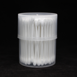 120 cotons-tiges en plastique à double tête rotative, doux pour usage quotidien - Product Image 5