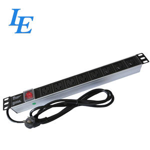 Unidad de Distribución de Energía Tipo Australia Personalizada OEM ODM, Material de Aleación de Aluminio para Racks de Red - Product Image 2