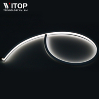 WITOP Lumière à émission supérieure DC12V 10*10 SMD2835 Blanc/RGB Smart 12V Pliable Haute Qualité Silicone Neon Led Strip Light