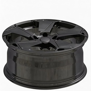 Rines de Aleación de Aluminio y Fibra de Carbono Forjados de Cinco Radios 19x8.5J 5x120.65 Nuevos para <span class=keywords><strong>Corvette</strong></span> (ET 40mm/25mm) - Product Image 3