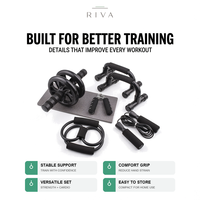 Kit de rouleaux AB personnalisés pour l'exercice musculaire, équipement multifonctionnel, ensemble d'entraînement fitness sept pièces