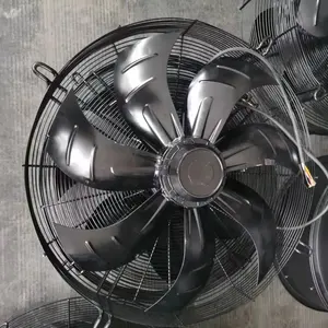 AC kipas aksial Motor Rotor eksternal, kipas ventilasi pendingin knalpot tipe isap untuk pendingin kondensor