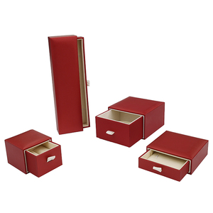 Único logotipo personalizado ecológico rojo verde deslizante impreso gran pulsera joya mostrar gema regalo accesorios caja joyería embalaje - Product Image 6