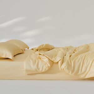 Factory Plant Fiber 100% natürliche Bettwäsche Set Bunte Bettdecke Bettwäsche Bett bezug 4 Stück Lyocell Hochzeit Home Bett Set - Product Image 2