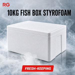 Caja <span class=keywords><strong>de</strong></span> <span class=keywords><strong>Poliestireno</strong></span> Moldeada <span class=keywords><strong>de</strong></span> 10 kg para Almacenamiento <span class=keywords><strong>de</strong></span> <span class=keywords><strong>Pescado</strong></span> Fresco, Caja Resistente a la Humedad <span class=keywords><strong>de</strong></span> Alta Densidad, 485x310x215 mm - Product Image 2