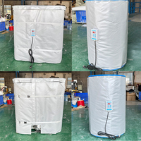 220v Électrique Tambour Chauffage Veste Isolation Couverture Tambour Chauffage Huile Tambour Chauffe Élément Chauffant pour 15Kg Réservoir De Gaz 980x350mm