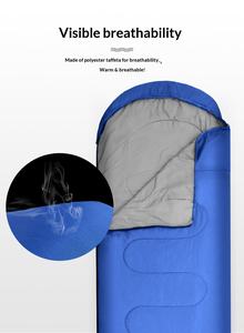 Sac de couchage d'intérieur pour adultes et enfants, style enveloppe, portable, couverture pour la pause déjeuner, cadeaux de fête, logo personnalisé, vente en gros 2026 - Product Image 3