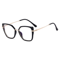 Vente en gros de lunettes en métal œil de chat TR90 plein cadre lunettes anti lumière bleue pour femmes protection des yeux lunettes pour femmes